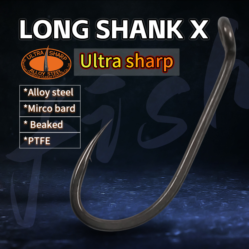 Fishing Hook Barbless - 10 pçs gancho de pesca da