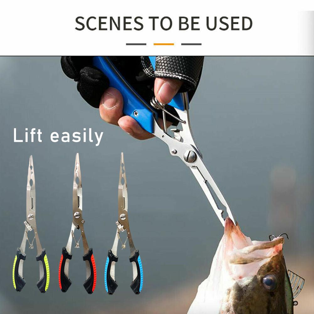 Fishing Hook Remover - Alicate de Pesca em Aço Inoxidável