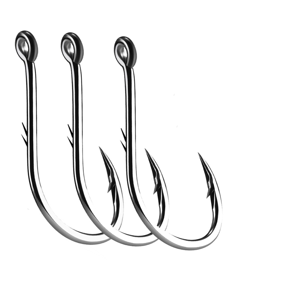 Fishing Hook Circle - 50 pçs iseama círculo carpa olhos