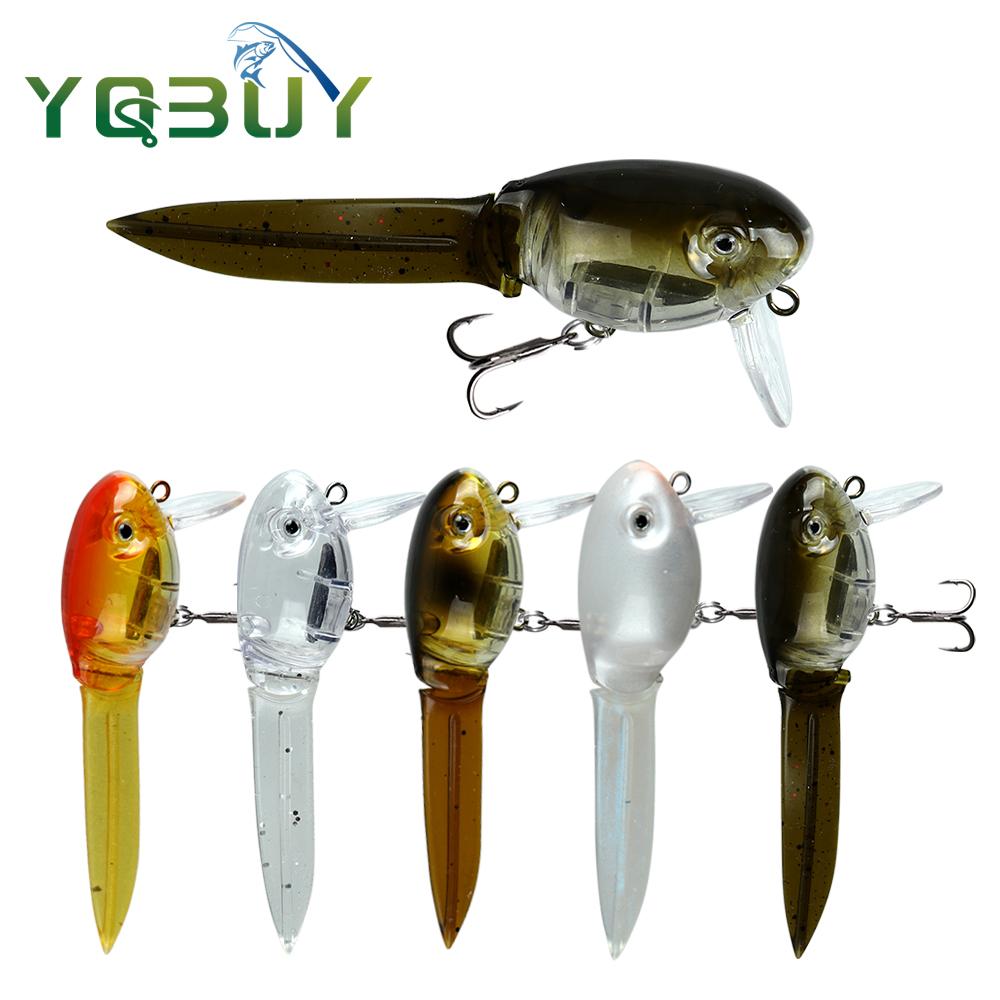 Fishing Hook Treble - 1 Isca Artificial Rígida Tadpole para