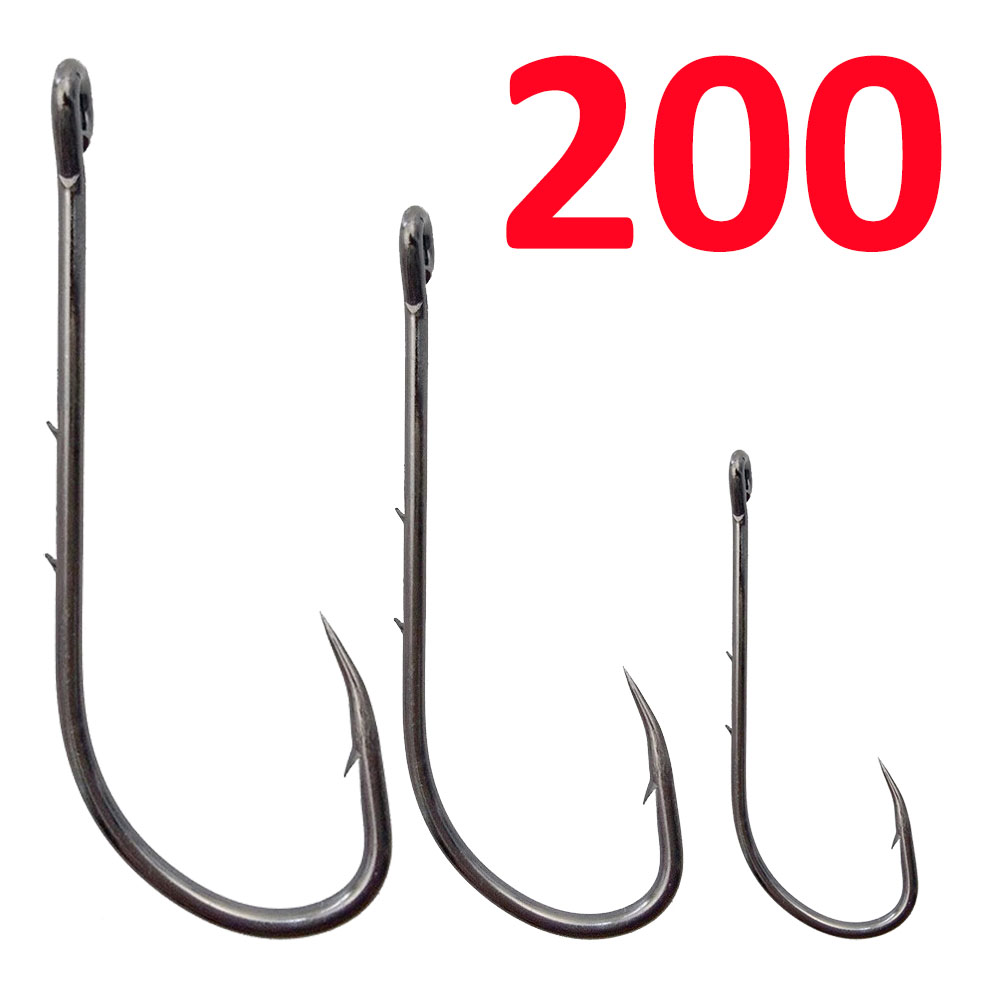 200 pçs baitholder anzol carpa - Fishing Hook Circle avaliação e preço