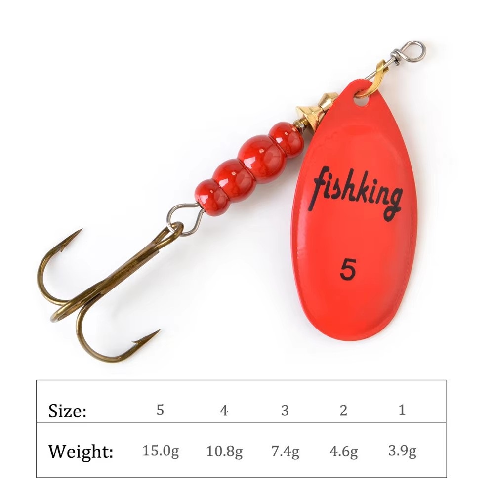 Ngb spinner isca 3.9g 4.6g 7.4 - Fishing Hook Treble avaliação e preço