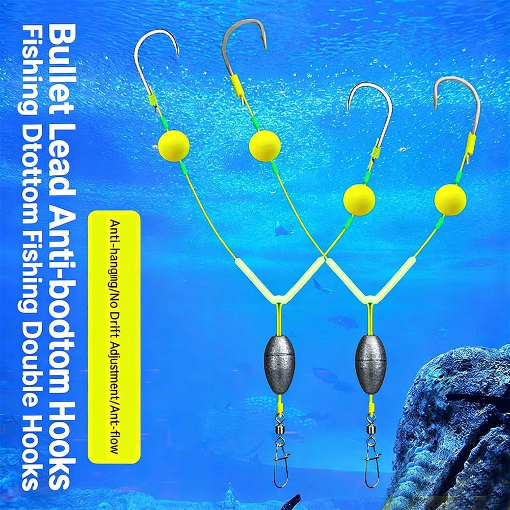Conjunto de Pesca com Anzóis D - Fishing Hook Weedless avaliação e preço