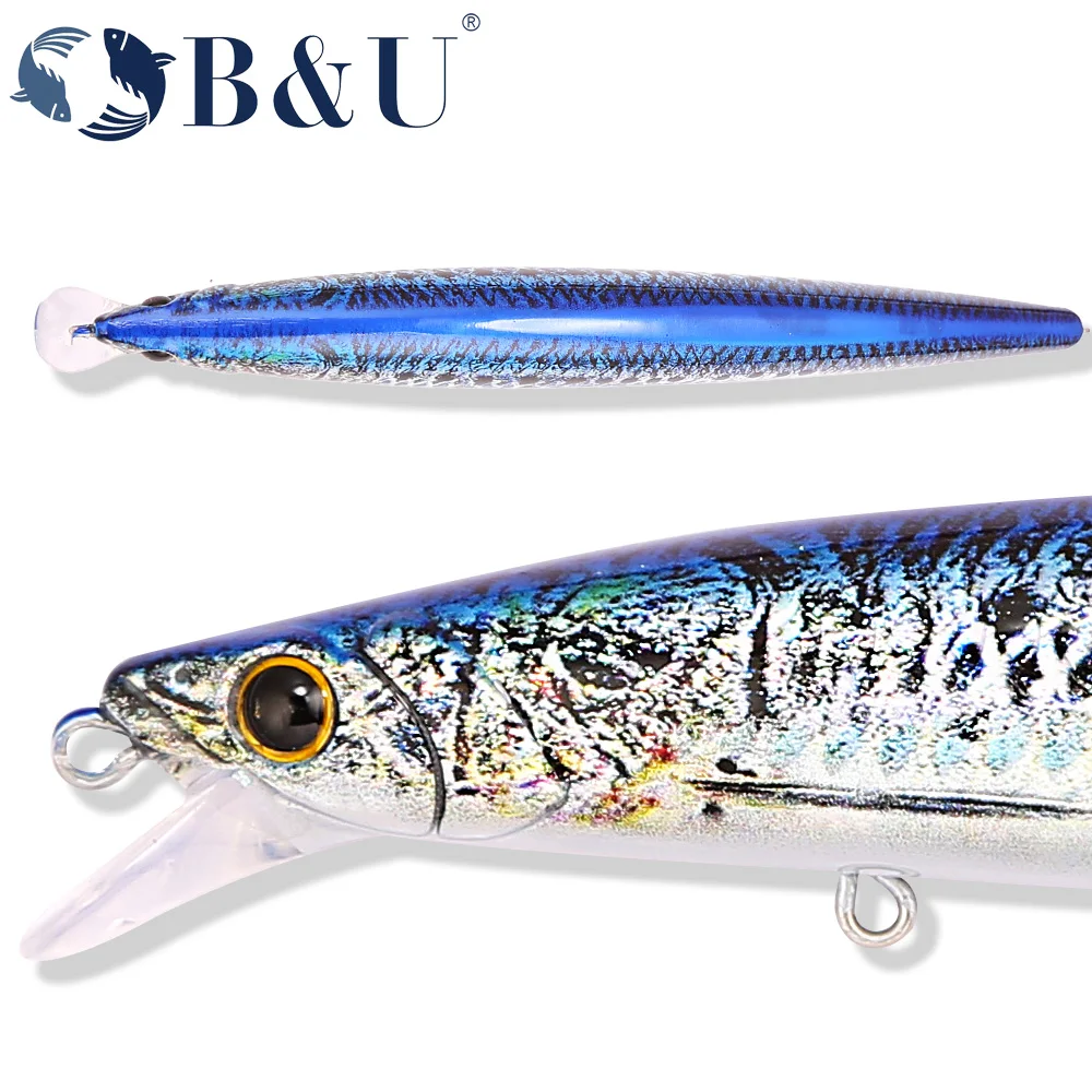 B&U 163mm/33.5g Flutuante de f - Fishing Hook Treble avaliação e preço