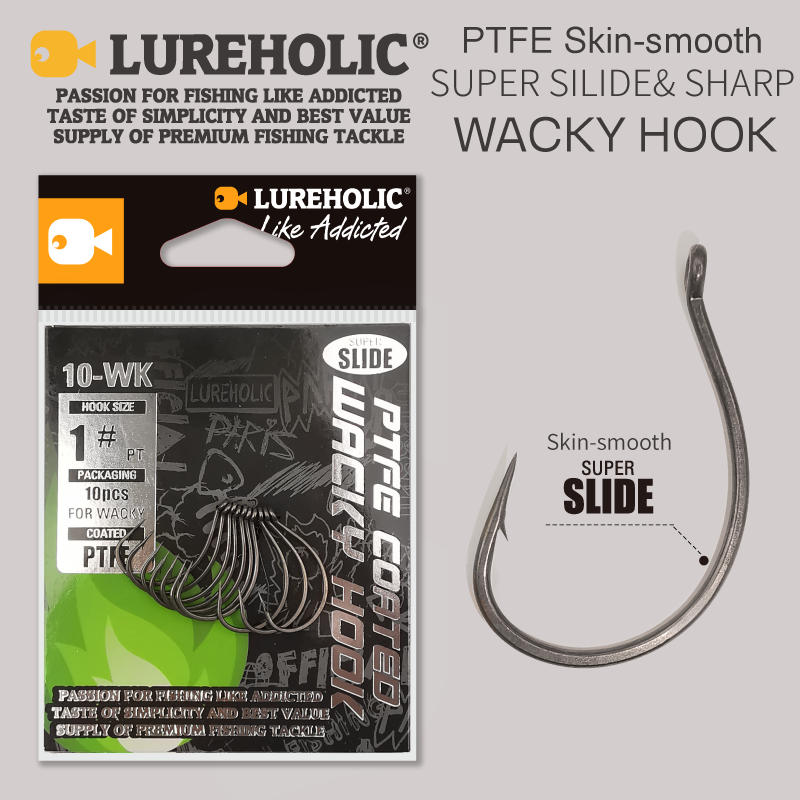 Lomeholic ptfe super slide gan - Fishing Hook Assortment avaliação e preço