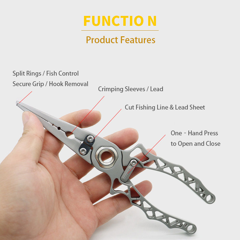 Alicate de Pesca Portátil em A - Fishing Hook Remover avaliação e preço