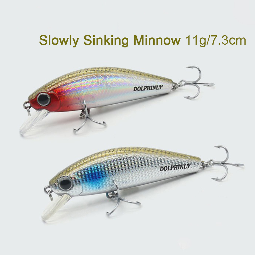 Afundando minnow iscas de pesc - Fishing Hook Treble avaliação e preço