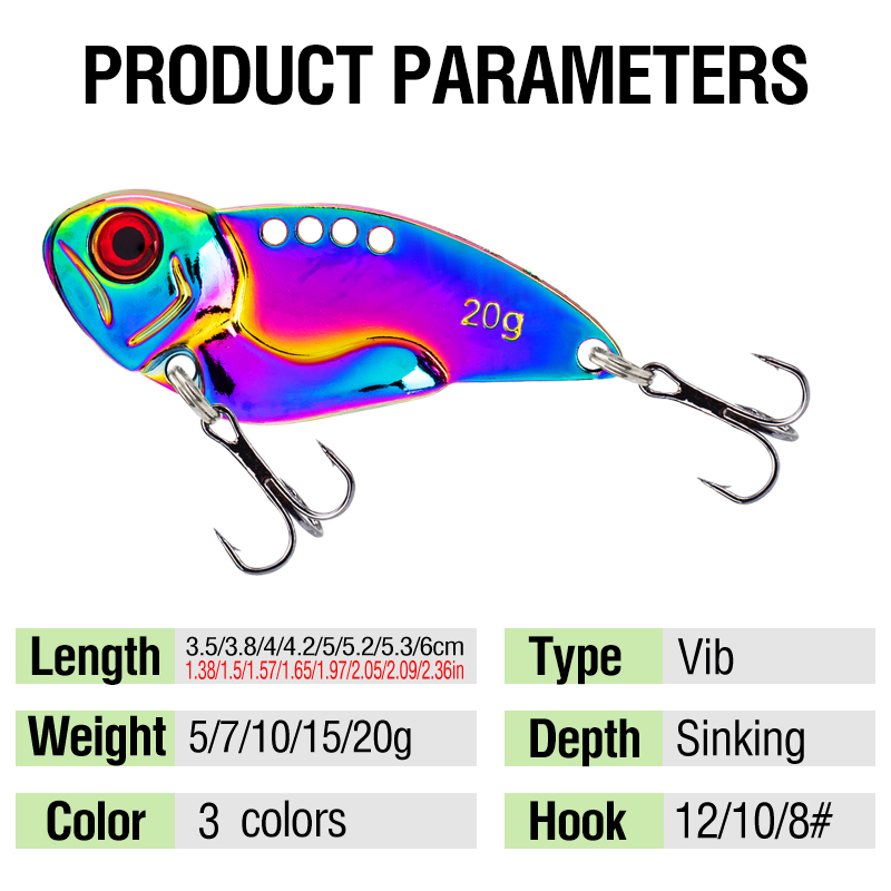3 Iscas Artificiais Metálicas  - Fishing Hook Treble avaliação e preço