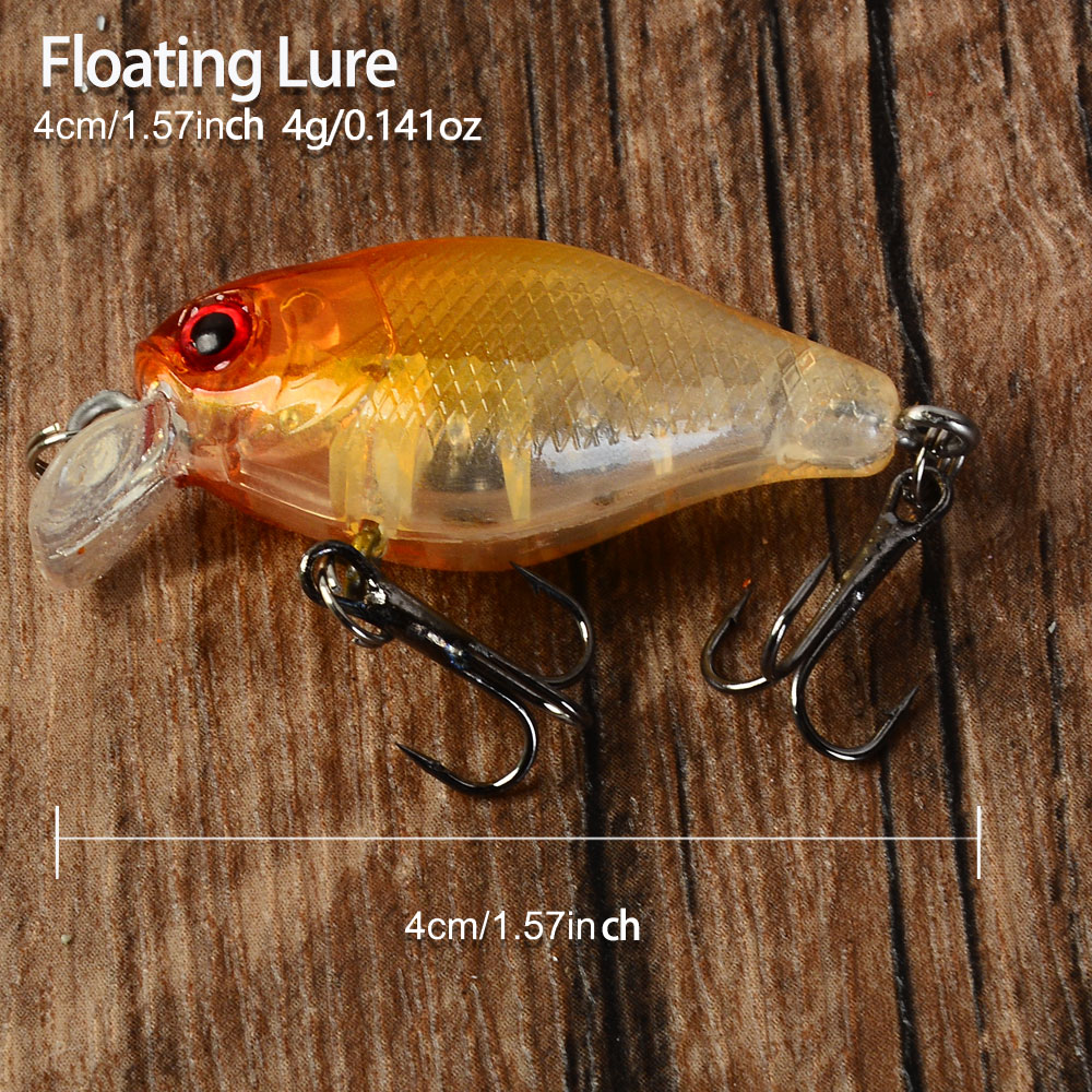5 pçs flutuante crankbaits isc - Fishing Hook Treble avaliação e preço