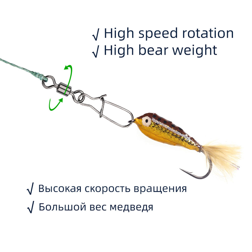 50 pçs de aço inoxidável conec - Fishing Hook Circle avaliação e preço