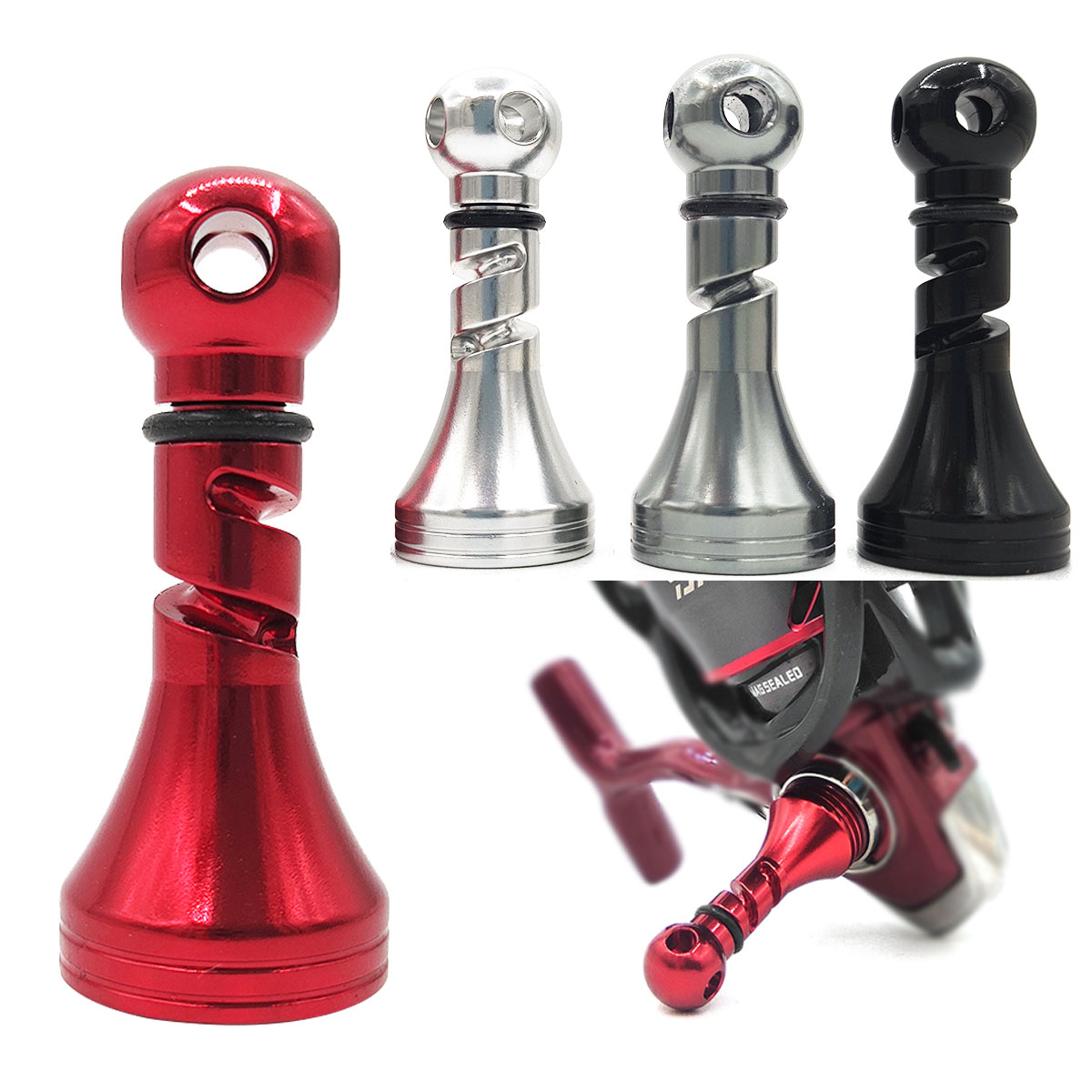 Suporte de alça para carretel  - Daiwa Reel Fuego avaliação e preço