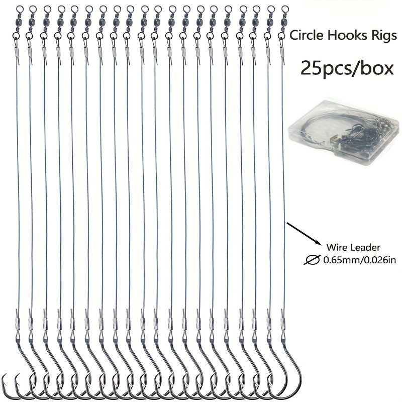 25 peças de Anzóis Circulares  - Fishing Hook Circle avaliação e preço